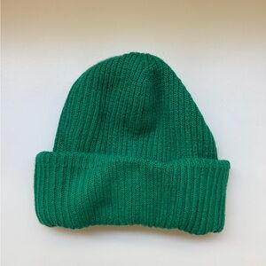 Green Knit Beanie